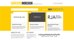 Desktop Screenshot of careersindesign.com.au